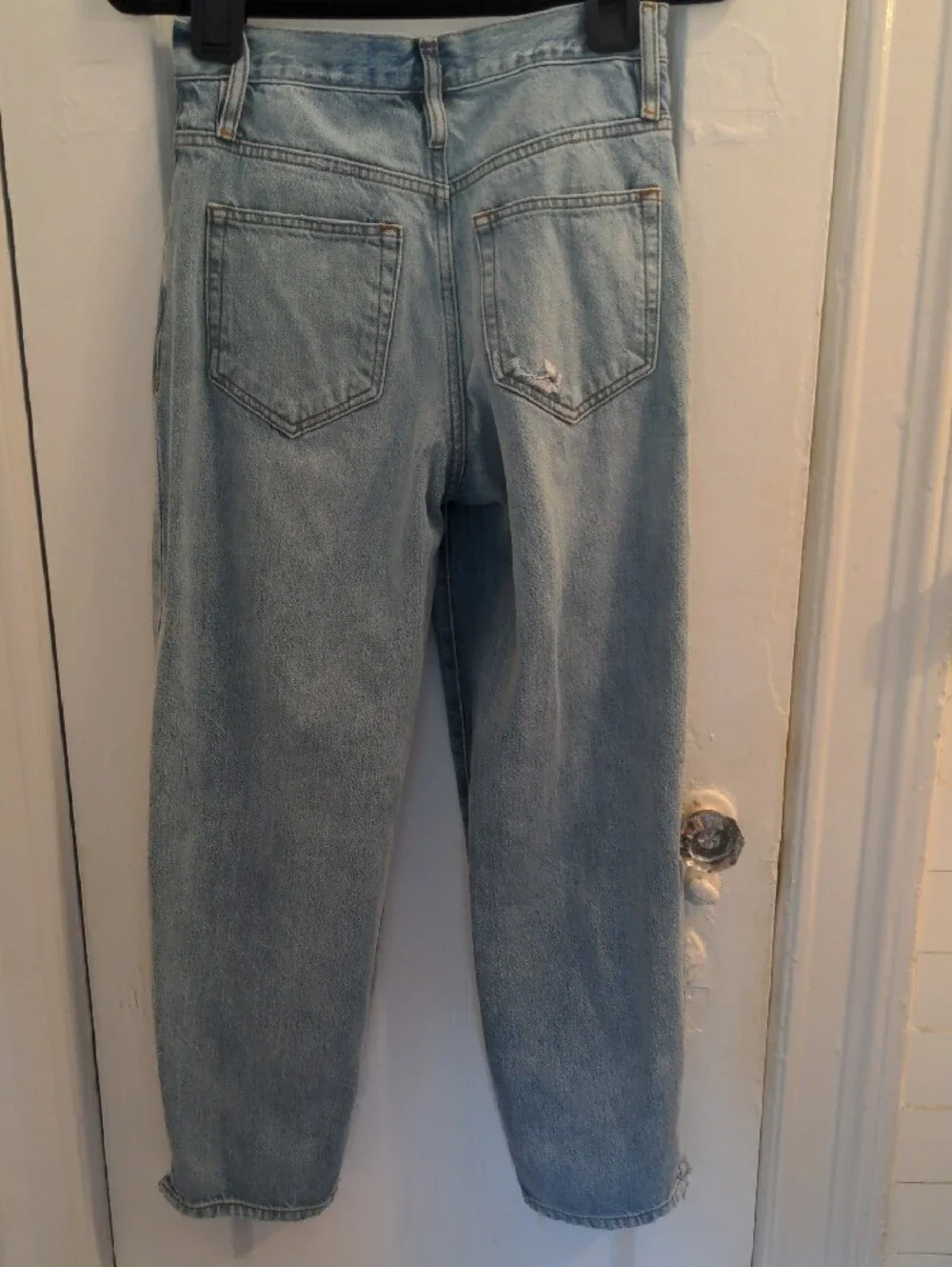 FRAME Light Blue Denim Jeans - Size 26, Style LBR385 Clash. High Rise, New,